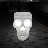 Qeeboo Mexico sgabello e tavolino luminoso
