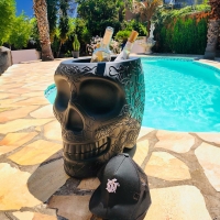 Qeeboo Mexico planter and champagne cooler