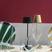 Zafferano POLDINA PRO LED Lampada da Tavolo A Batteria USB Con