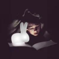 Qeeboo Rabbit XS Lampada LED a Batteria da Interno