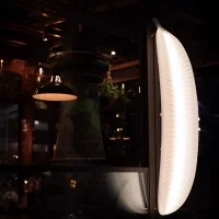 Slide Banana Leaf Applique light Slide Banana Leaf Applique light