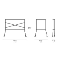Kartell Flip folding cart