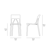 Kartell A.I. Lite chair