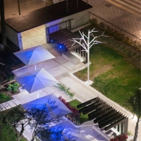 iGuzzini Albero lampada da terra per esterni