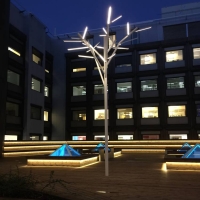 iGuzzini Albero lampada da terra per esterni
