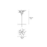 iGuzzini Albero lampada da terra per esterni