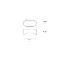 Isyluce Drappo wall lamp