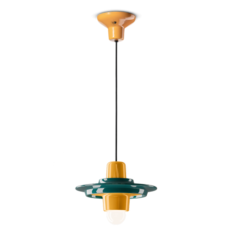 Ferroluce Voilà pendant suspension lamp