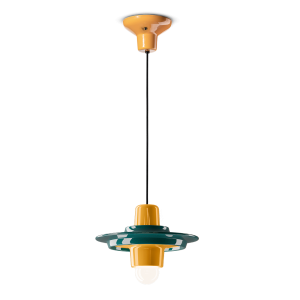 Ferroluce Voilà pendant suspension lamp