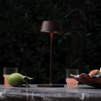 Ideal Lux Pure lampada da tavolo a batteria per esterni