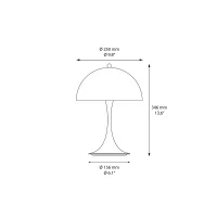 Louis Poulsen Panthella 250 V3 Portable battery lamp Louis Poulsen Panthella 250 V3 Portable battery lamp