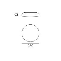 Linea Light Switch lampada da parete e da soffitto