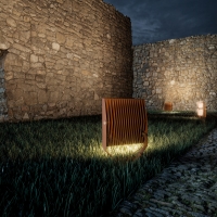 Lombardo Versus 3 outdoor floodlight