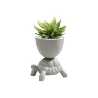 Qeeboo Turtle Carry XS Ceramic Planter Qeeboo Turtle Carry XS Ceramic Planter