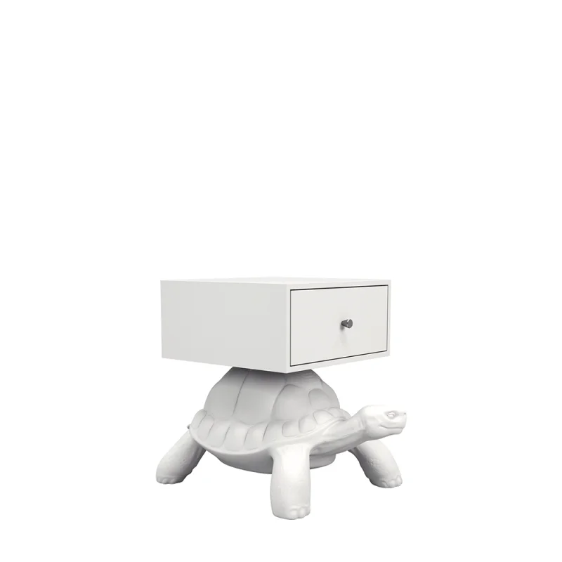 Qeeboo Turtle Carry Bed Table comodino Qeeboo Turtle Carry Bed Table comodino