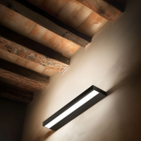 Linea Light Regolo bi-emissione lampada da parete