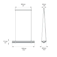 DCW Seagull suspension lamp