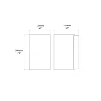 Astro Lighting Cyl 200 lampada da parete a biemissione
