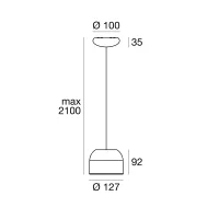 Linea Light Outlook suspension lamp