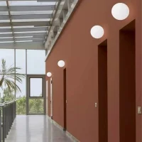 Linea Light Oh! Led ceiling and wall lamp