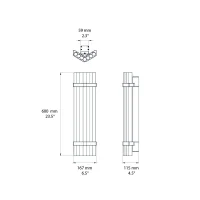 DCW Seagull wall lamp