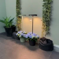 Zafferano Poldina Reverso Solar L RF lampada da terra