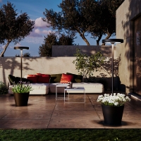 Zafferano Poldina Reverso Solar L RF floor lamp