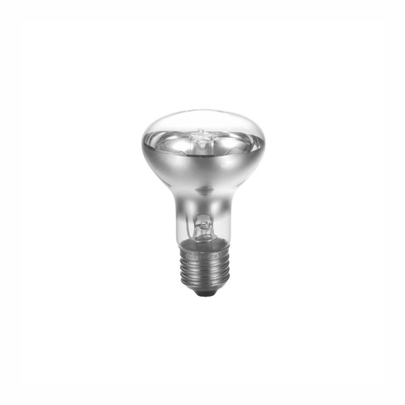 R65 28W E27 satinata Lampadina Alogena