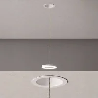 Panzeri power recessed ceiling rose for Bella suspension
