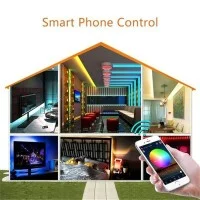 Lampo Wifi RGB Smart Control Kit RGB LED Strip APP Amazon Alexa Lampo Wifi RGB Smart Control Kit RGB LED Strip APP Amazon Alexa