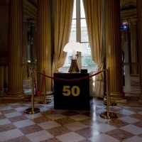 Martinelli Luce Pipistrello 50 placcato oro 24K edizione limitata