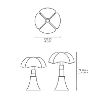 Martinelli Luce Pipistrello 50 placcato oro 24K edizione limitata