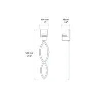 Astro Lighting Caserta bi-emission wall lamp