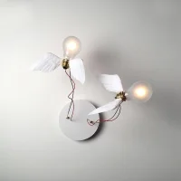 Ingo Maurer Lucellino Doppio wall and ceiling lamp