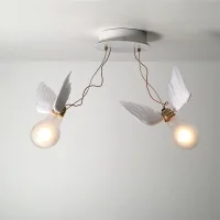 Ingo Maurer Lucellino Doppio lampada da parete e da soffitto