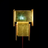 Ingo Maurer 24 Karat Blau floor lamp