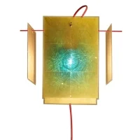 Ingo Maurer 24 Karat Blau floor lamp
