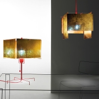 Ingo Maurer 24 Karat Blau lampada da tavolo