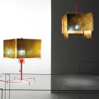 Ingo Maurer 24 Karat Blau table lamp