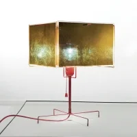 Ingo Maurer 24 Karat Blau table lamp
