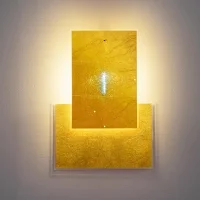 Ingo Maurer Karat Blau Flat wall lamp