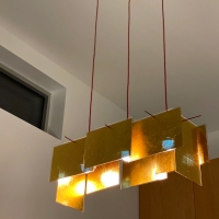 Ingo Maurer 24 Karat Blau M set di estensione