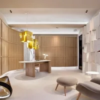Ingo Maurer 1000 Karat Blau suspension lamp