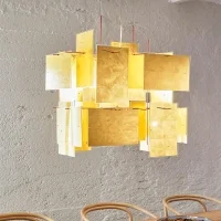 Ingo Maurer 1000 Karat Blau suspension lamp