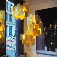 Ingo Maurer 1000 Karat Blau suspension lamp