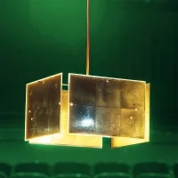 Ingo Maurer 24 Karat Blau suspension lamp