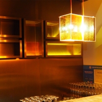 Ingo Maurer 24 Karat Blau suspension lamp