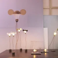 Ingo Maurer I Ricchi Poveri Toto table lamp