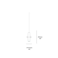 Martinelli Luce Avro Sonda lampada a sospensione