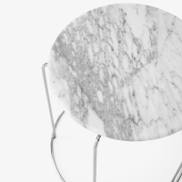 &Tradition Wire Stool Marble Top VP11